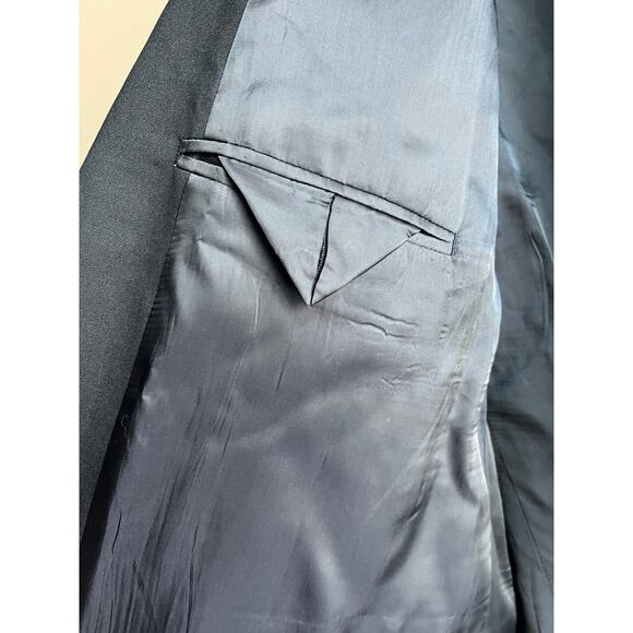 Michael Kors Men Suit Jacket Black Size 48 L - Picture 12 of 14